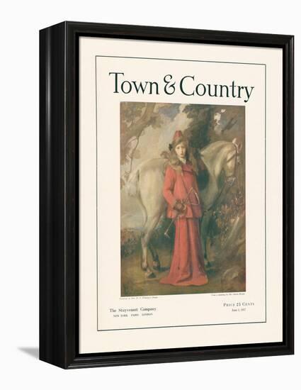 Town & Country, June 1st, 1917-null-Framed Stretched Canvas