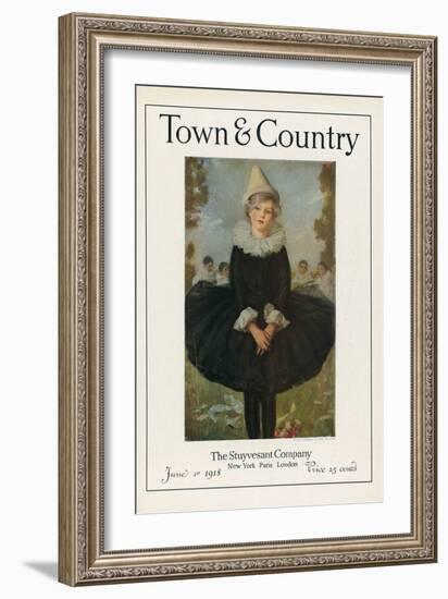 Town & Country, June 1st, 1918-null-Framed Art Print