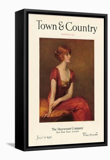 Town & Country, June 1st, 1923-null-Framed Stretched Canvas