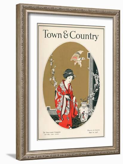 Town & Country, June 20th, 1915-null-Framed Art Print