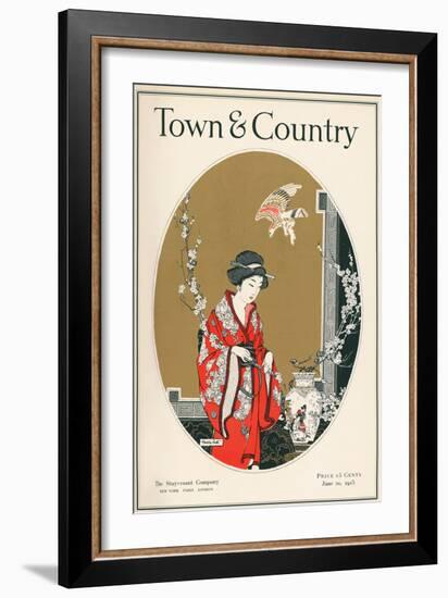 Town & Country, June 20th, 1915-null-Framed Art Print