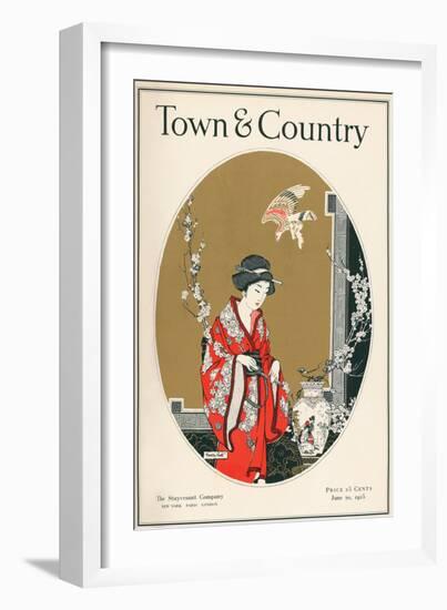 Town & Country, June 20th, 1915-null-Framed Art Print