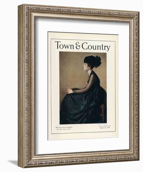 Town & Country, March 10th, 1918-null-Framed Art Print