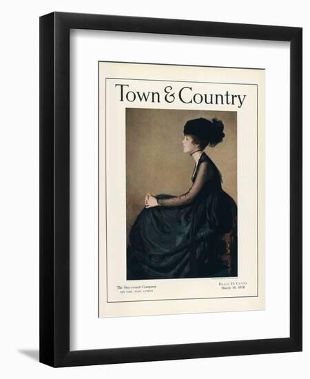 Town & Country, March 10th, 1918-null-Framed Art Print