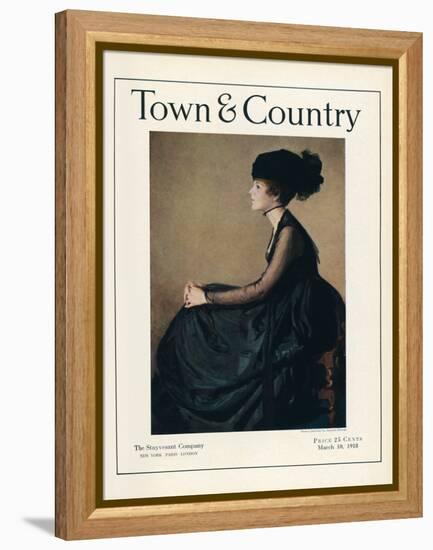 Town & Country, March 10th, 1918-null-Framed Stretched Canvas