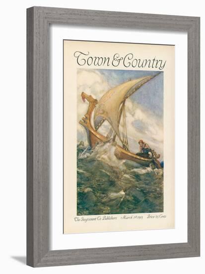 Town & Country, March 1st, 1915-null-Framed Art Print