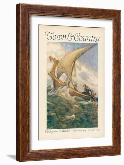 Town & Country, March 1st, 1915-null-Framed Art Print