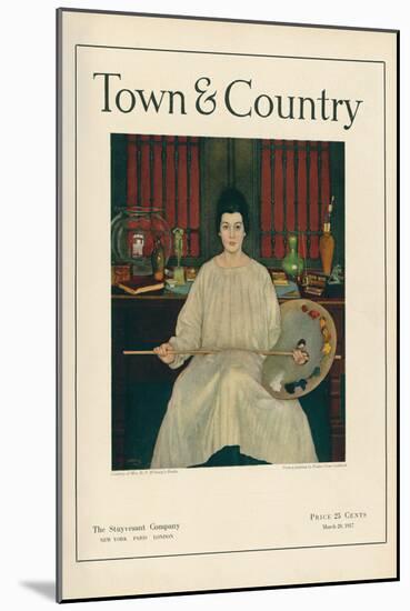 Town & Country, March 20th, 1917-null-Mounted Art Print