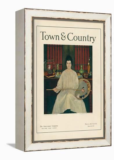 Town & Country, March 20th, 1917-null-Framed Stretched Canvas