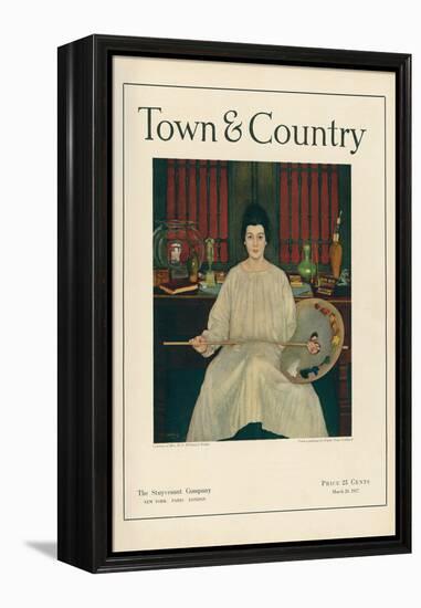Town & Country, March 20th, 1917-null-Framed Stretched Canvas