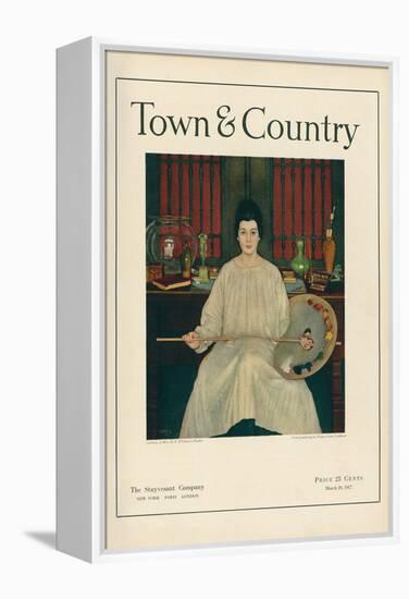 Town & Country, March 20th, 1917-null-Framed Stretched Canvas