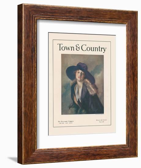 Town & Country, May 1st, 1917-null-Framed Art Print