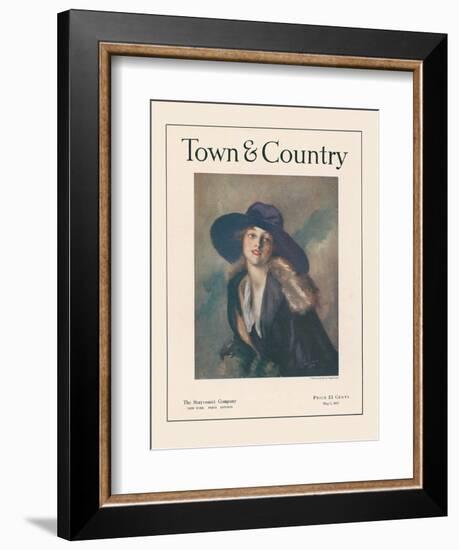 Town & Country, May 1st, 1917-null-Framed Art Print