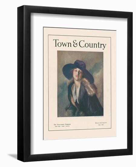 Town & Country, May 1st, 1917-null-Framed Art Print