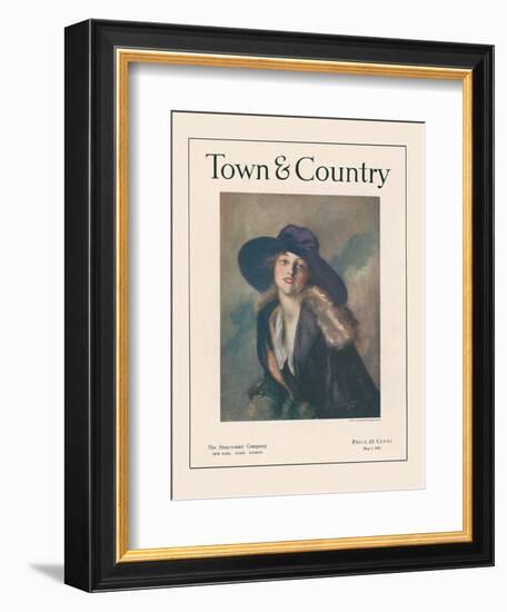 Town & Country, May 1st, 1917-null-Framed Art Print