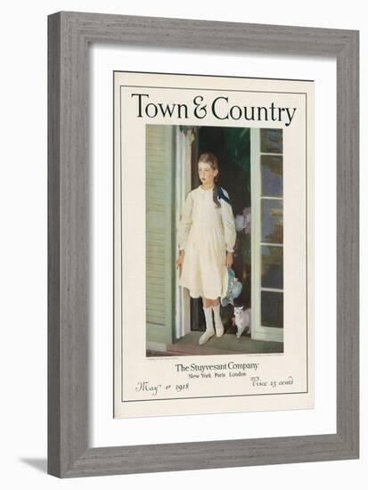 Town & Country, May 1st, 1918-null-Framed Art Print