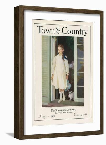 Town & Country, May 1st, 1918-null-Framed Art Print