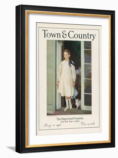 Town & Country, May 1st, 1918-null-Framed Art Print