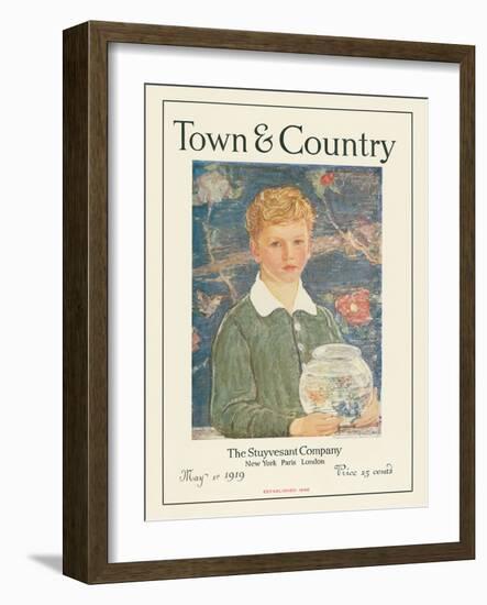 Town & Country, May 1st, 1919--Framed Art Print