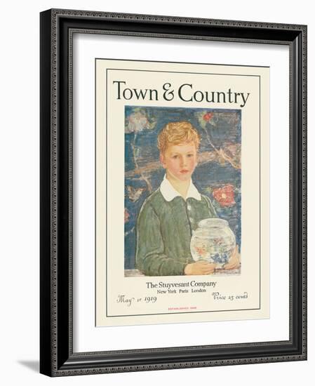 Town & Country, May 1st, 1919-null-Framed Art Print