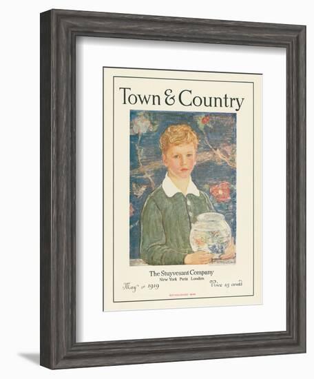 Town & Country, May 1st, 1919-null-Framed Art Print