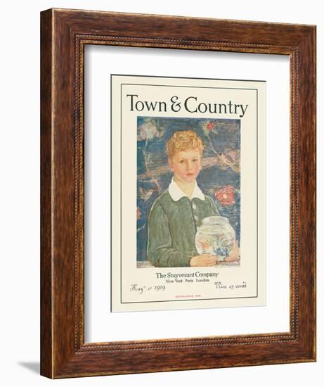 Town & Country, May 1st, 1919-null-Framed Art Print