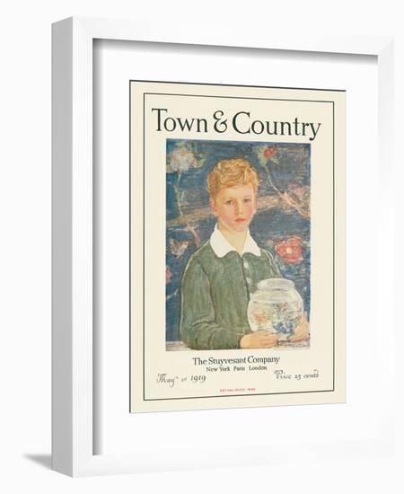 Town & Country, May 1st, 1919-null-Framed Art Print