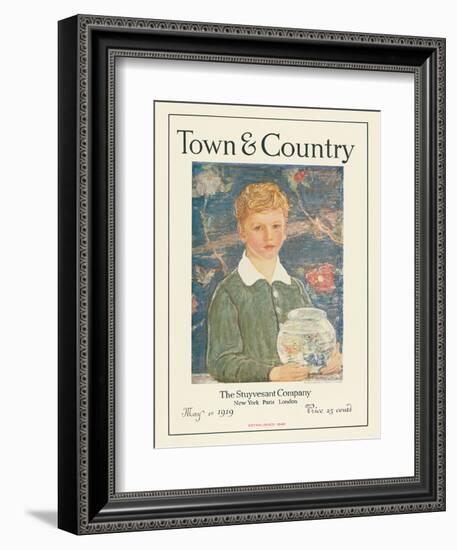 Town & Country, May 1st, 1919-null-Framed Art Print