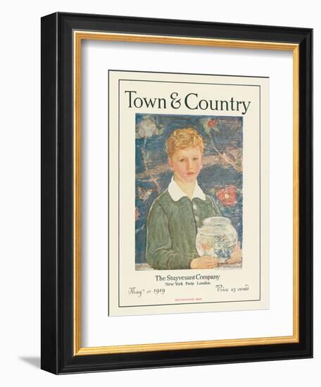 Town & Country, May 1st, 1919-null-Framed Art Print