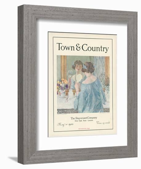 Town & Country, May 1st, 1920-null-Framed Art Print