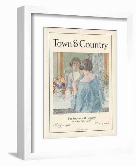 Town & Country, May 1st, 1920-null-Framed Art Print