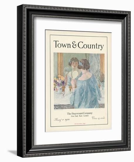 Town & Country, May 1st, 1920-null-Framed Art Print