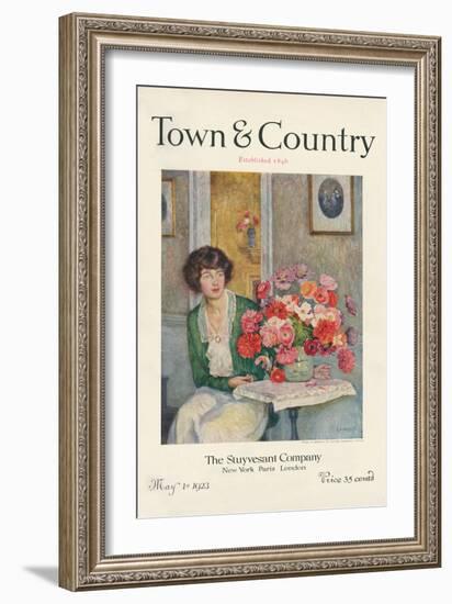 Town & Country, May 1st, 1923-null-Framed Art Print