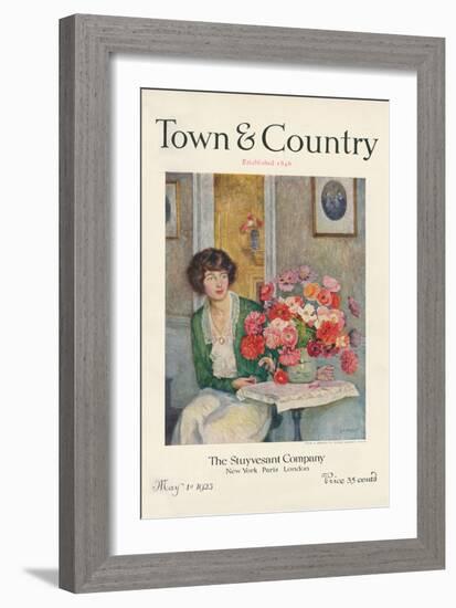 Town & Country, May 1st, 1923-null-Framed Art Print