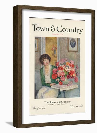 Town & Country, May 1st, 1923-null-Framed Art Print