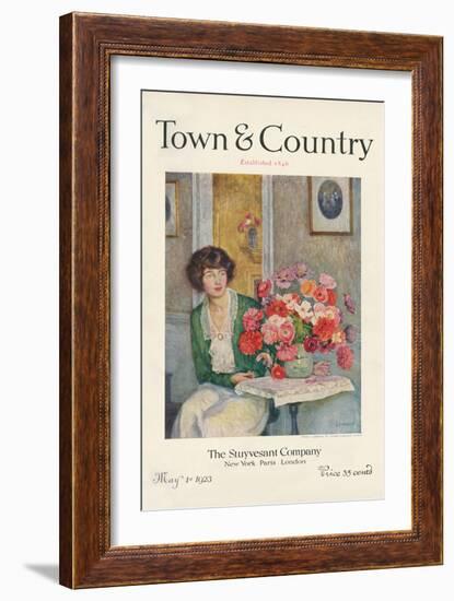 Town & Country, May 1st, 1923-null-Framed Art Print