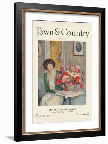 Town & Country, May 1st, 1923-null-Framed Art Print