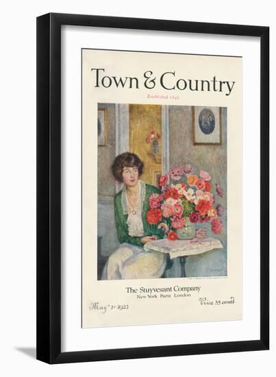 Town & Country, May 1st, 1923-null-Framed Art Print