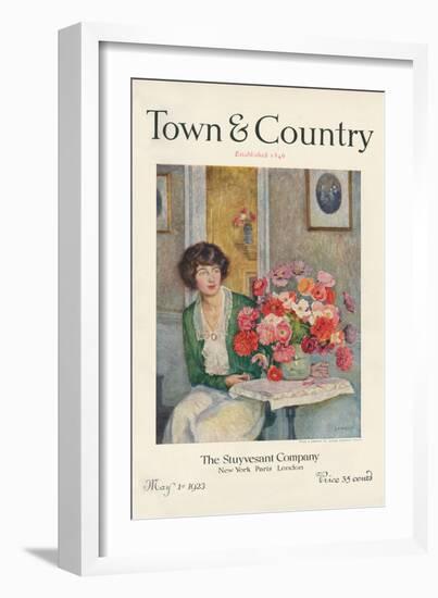 Town & Country, May 1st, 1923-null-Framed Art Print