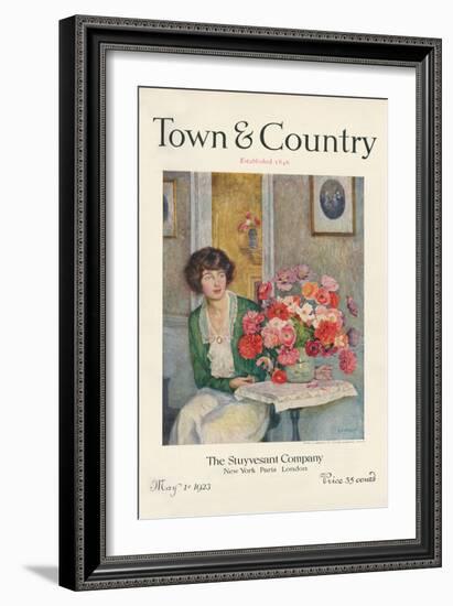 Town & Country, May 1st, 1923-null-Framed Art Print