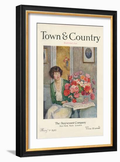 Town & Country, May 1st, 1923-null-Framed Art Print