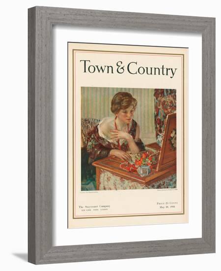 Town & Country, May 20th, 1916-null-Framed Art Print