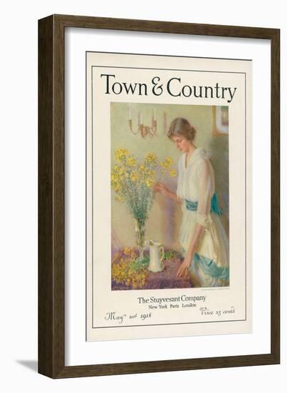 Town & Country, May 20th, 1918-null-Framed Art Print