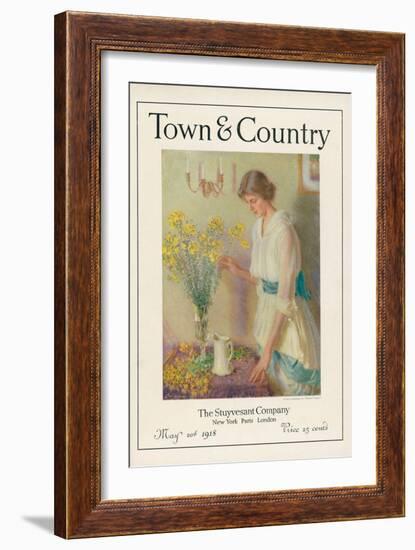 Town & Country, May 20th, 1918-null-Framed Art Print