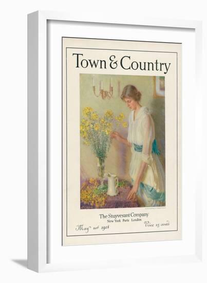 Town & Country, May 20th, 1918-null-Framed Art Print