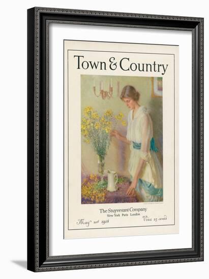 Town & Country, May 20th, 1918-null-Framed Art Print