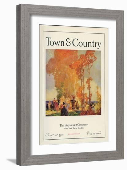 Town & Country, May 20th, 1921-null-Framed Art Print