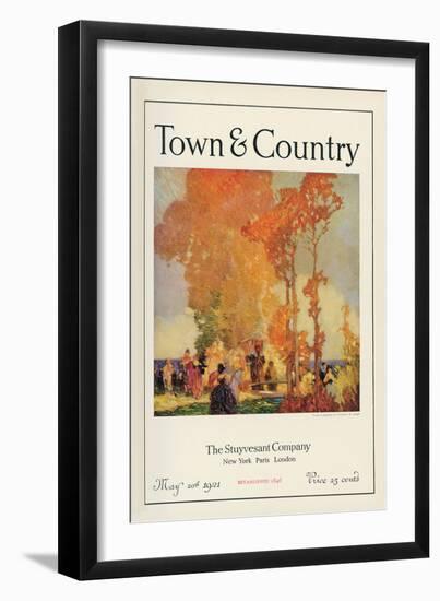 Town & Country, May 20th, 1921-null-Framed Art Print