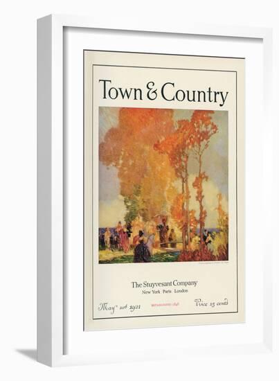 Town & Country, May 20th, 1921-null-Framed Art Print