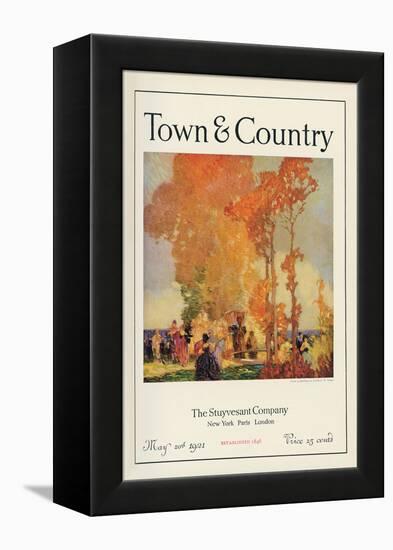 Town & Country, May 20th, 1921-null-Framed Stretched Canvas